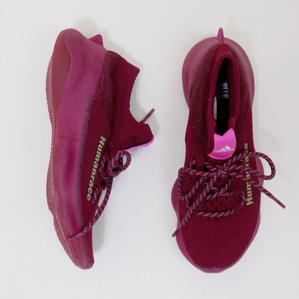 new! Adidas Humanrace Sichona Pharrell Williams primeknit lace up sock sneaker
